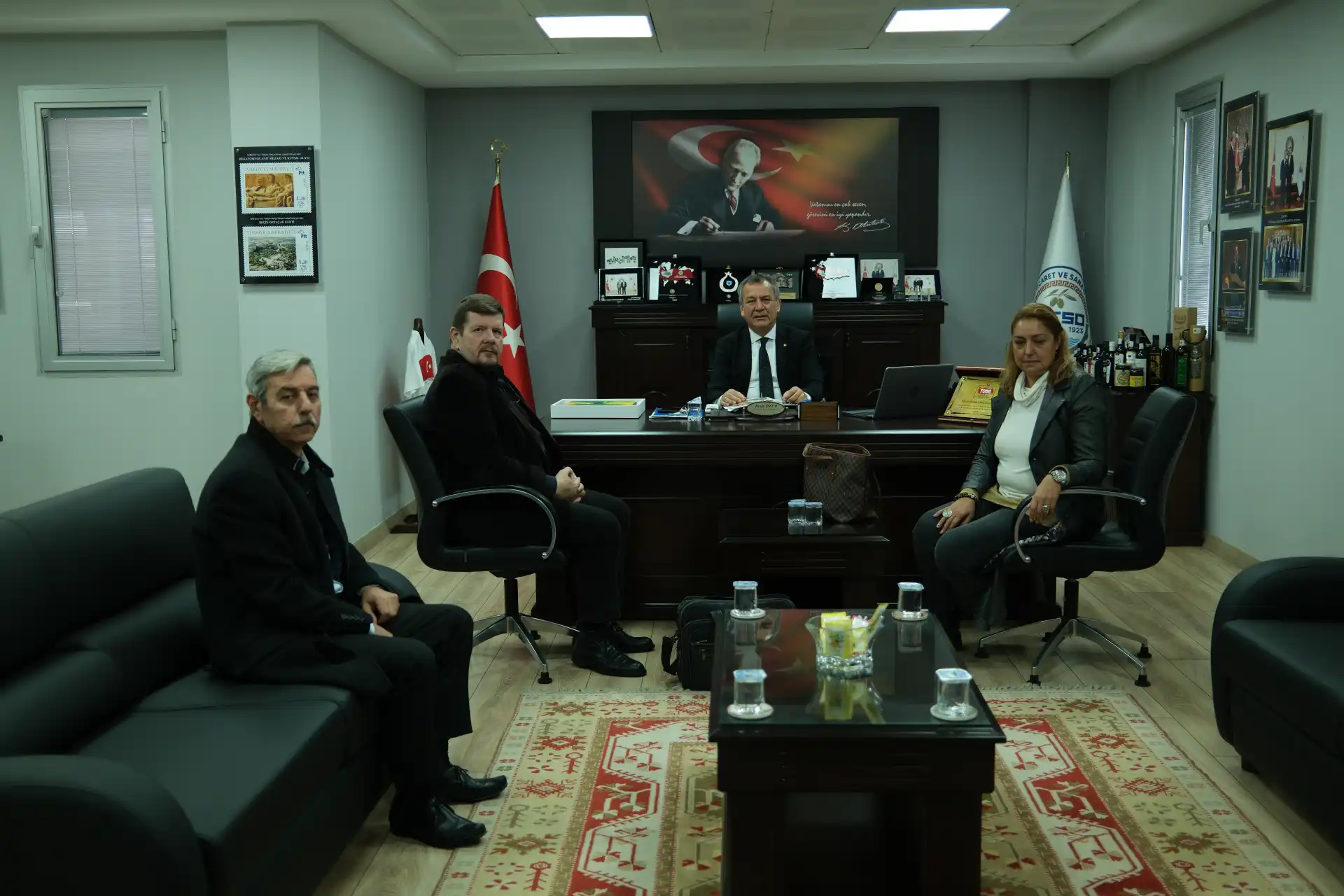 MSR Fuarcılık ve Bodrum Mandalin Çiçeği’nden MİTSO’ya Ziyaret - 1