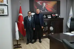 Gümüşlük Mahallesi Muhtarı Mehmet Ilbıra’dan MİTSO’ya Ziyaret