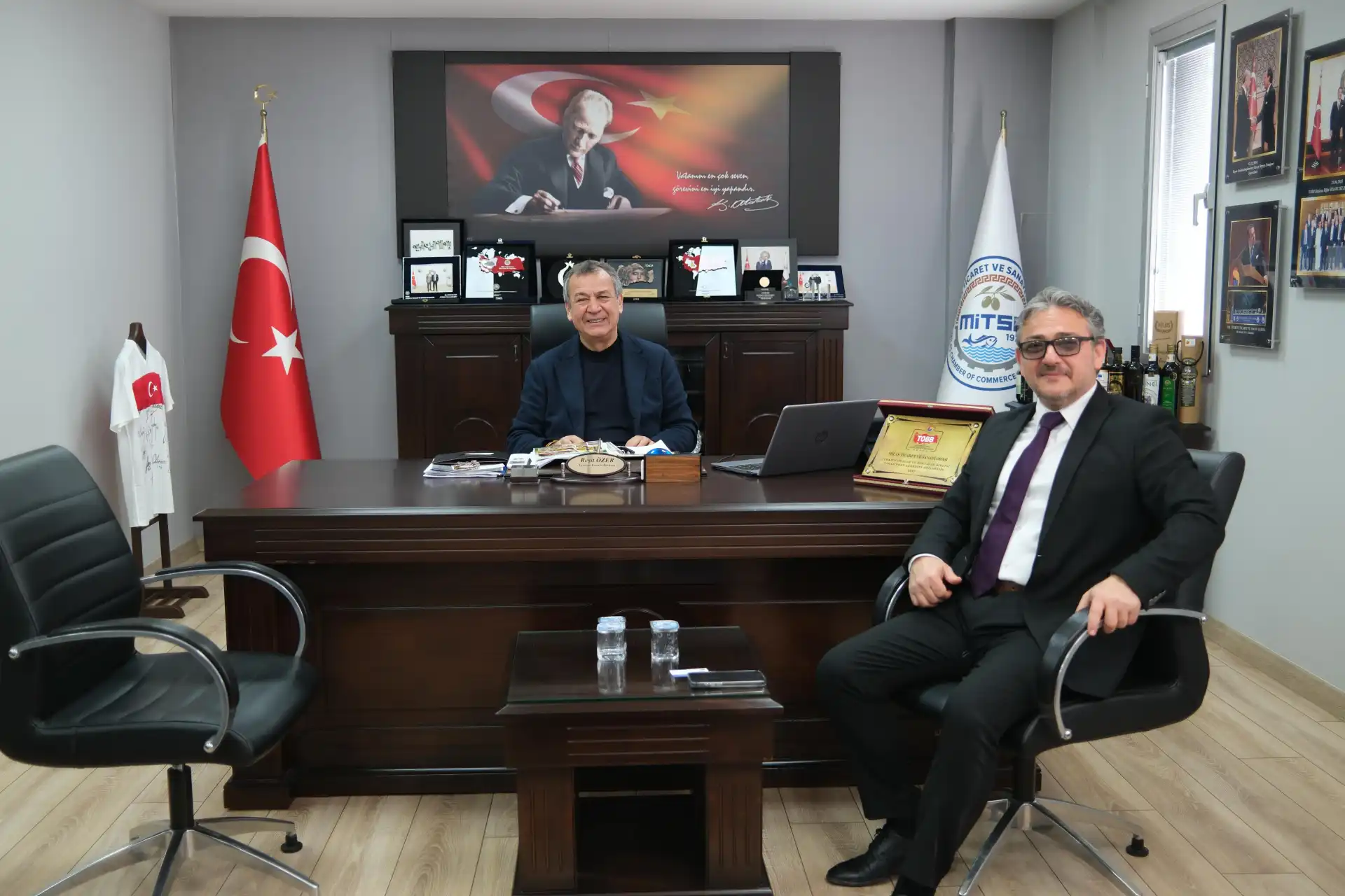 Denizli Serbest Bölge'den MİTSO' ya Ziyareti