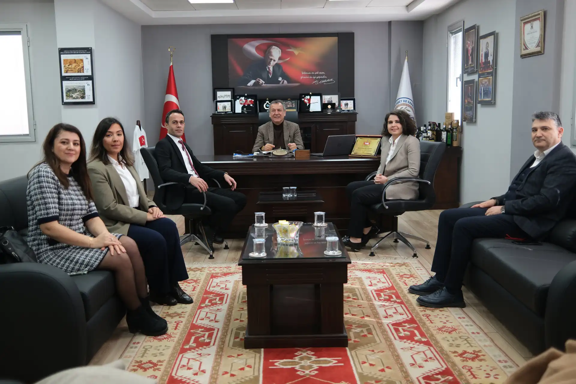 Vergi Haftası Kapsamında Milas Vergi Dairesi'nden MİTSO'ya Ziyaret