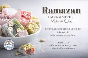 Ramazan Bayramınız mübarek olsun.