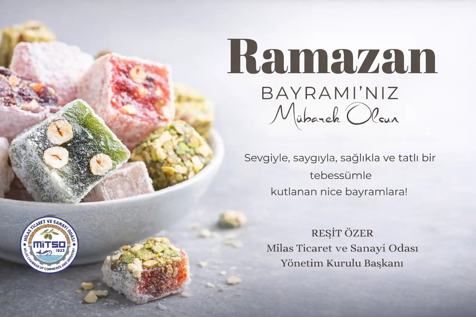 Ramazan Bayramınız mübarek olsun.