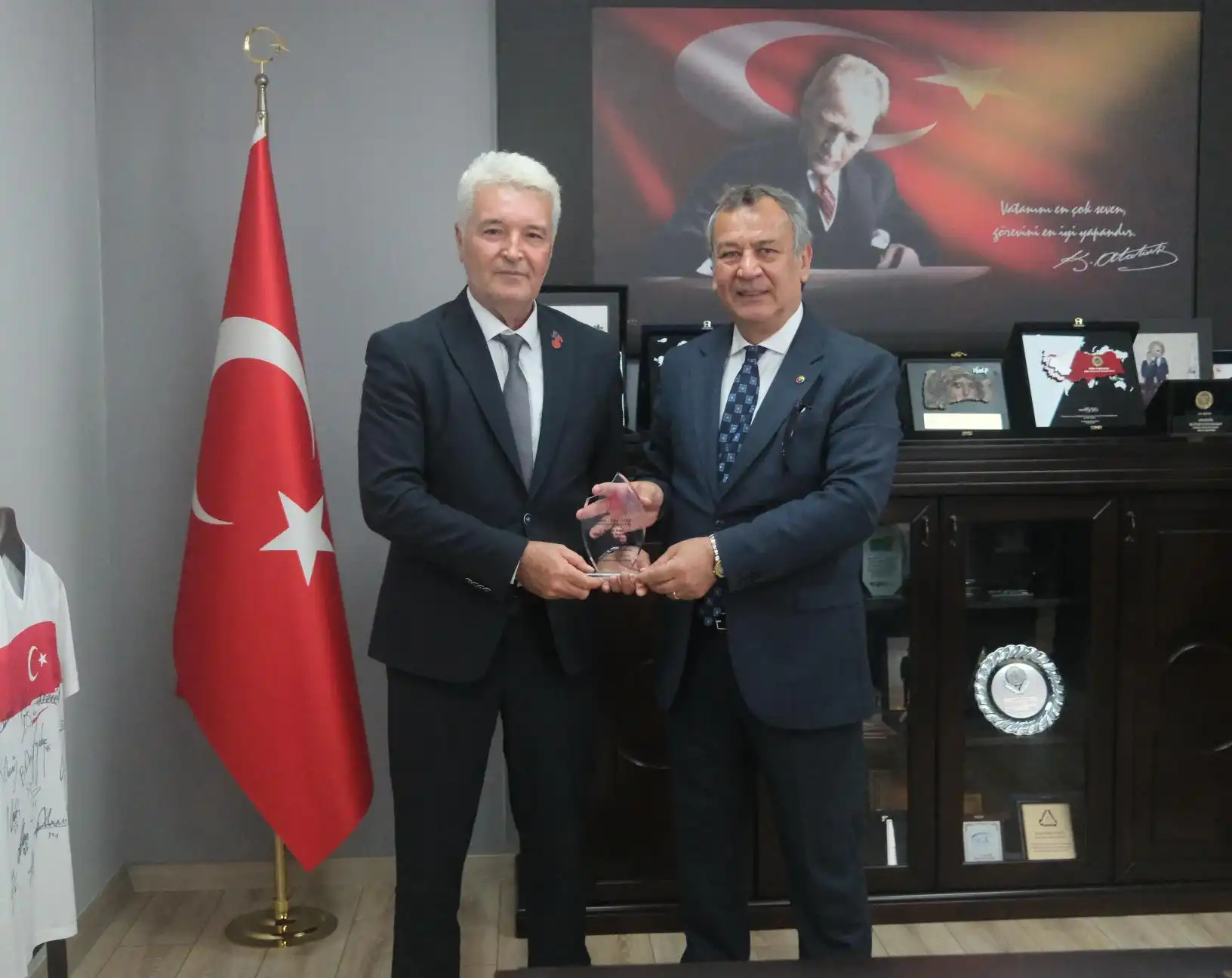 Village Heads Pay a Courtesy Visit to the MİTSO Board - 1