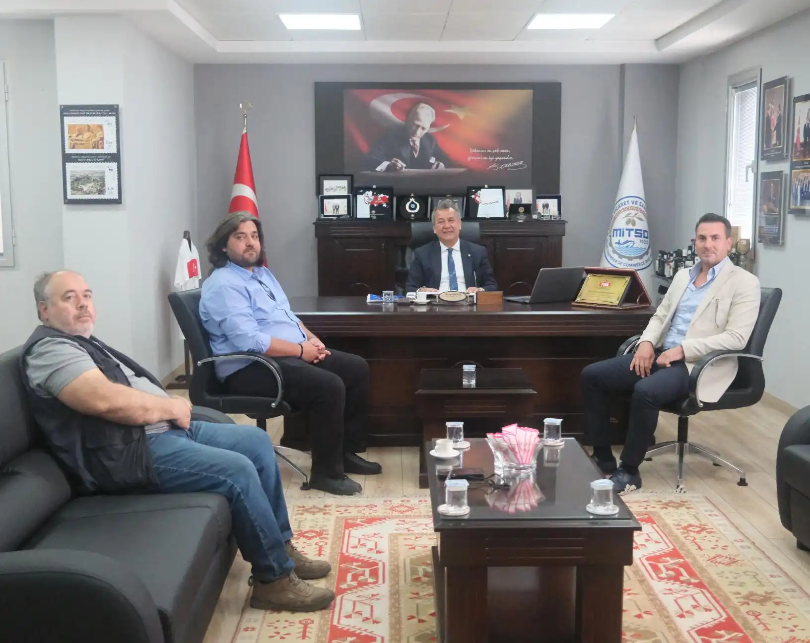 SGK Denetmenlerinden MİTSO’ya Ziyaret: Kayıt Dışı İstihdamla Mücadele Vurgusu