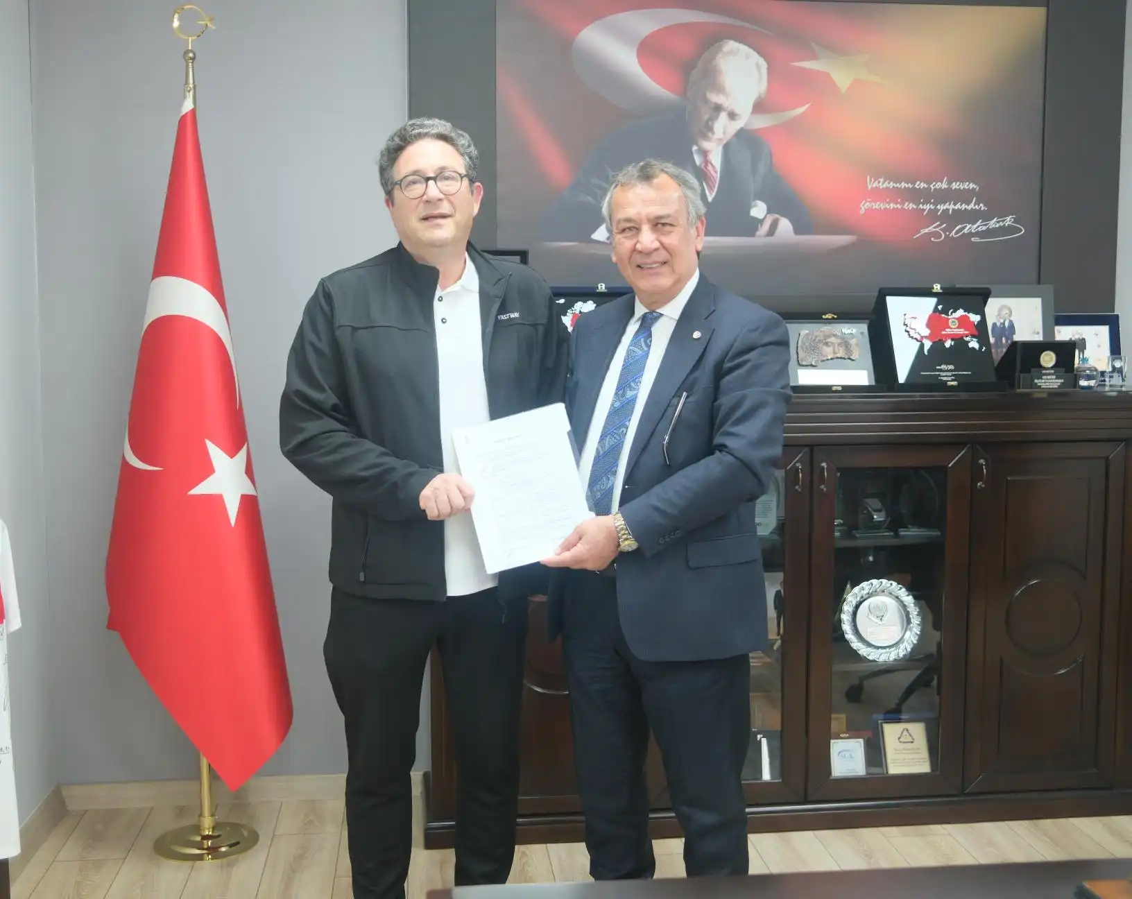 ÖZEL İZAN SAĞLIK HASTANESİ’NDEN MİTSO’YA ZİYARET – İNDİRİM PROTOKOLÜ İMZALANDI - 1