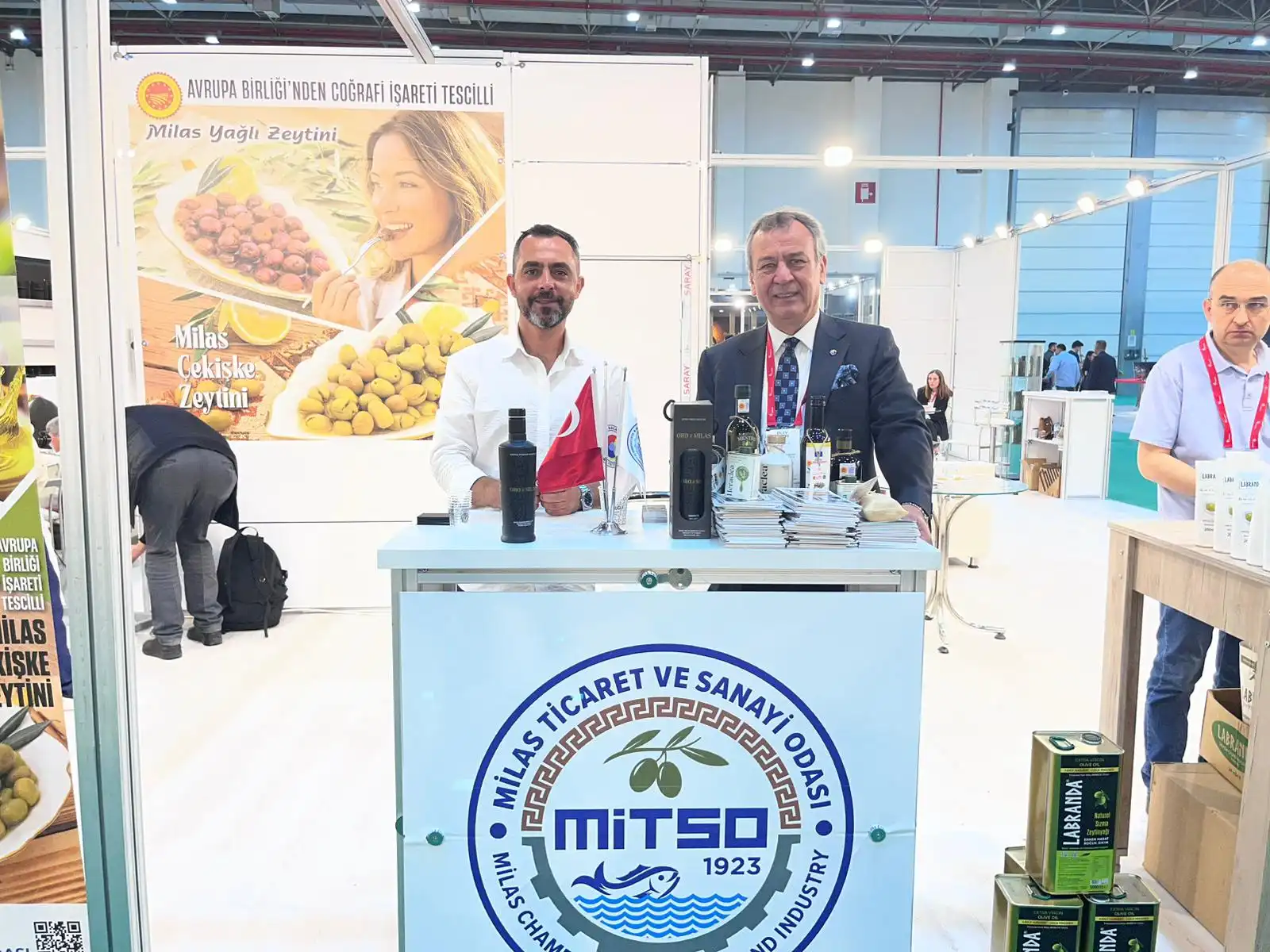MİTSO, OLIVTECH 2026 FUARI’NDA MİLAS’IN AB COĞRAFİ İŞARETLİ ÜRÜNLERİNİ TANITTI - 3