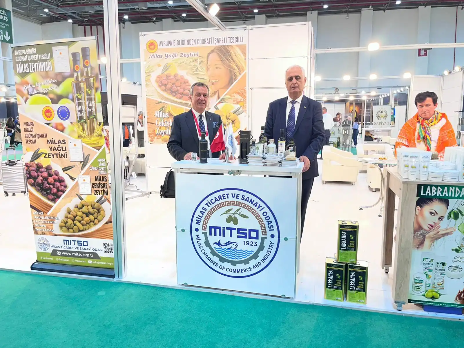 MİTSO, OLIVTECH 2026 FUARI’NDA MİLAS’IN AB COĞRAFİ İŞARETLİ ÜRÜNLERİNİ TANITTI - 4