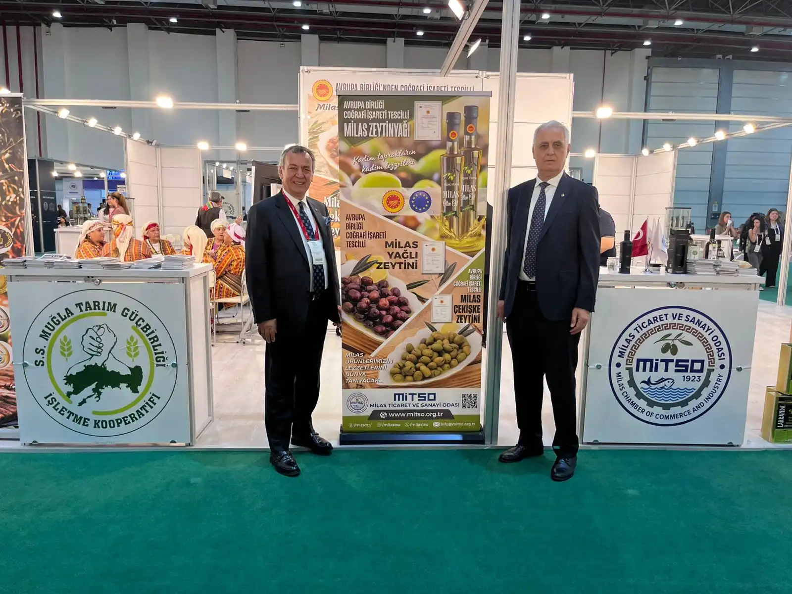 MİTSO, OLIVTECH 2026 FUARI’NDA MİLAS’IN AB COĞRAFİ İŞARETLİ ÜRÜNLERİNİ TANITTI - 5