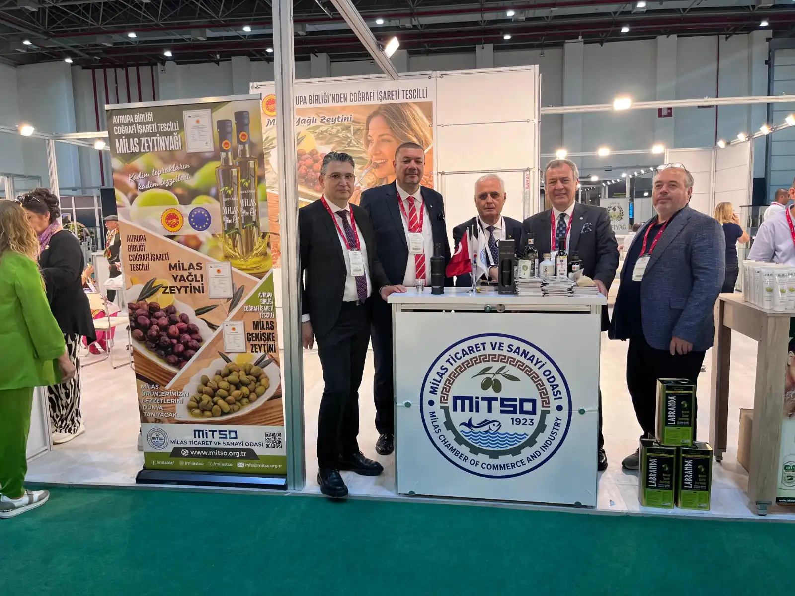 MİTSO, OLIVTECH 2026 FUARI’NDA MİLAS’IN AB COĞRAFİ İŞARETLİ ÜRÜNLERİNİ TANITTI