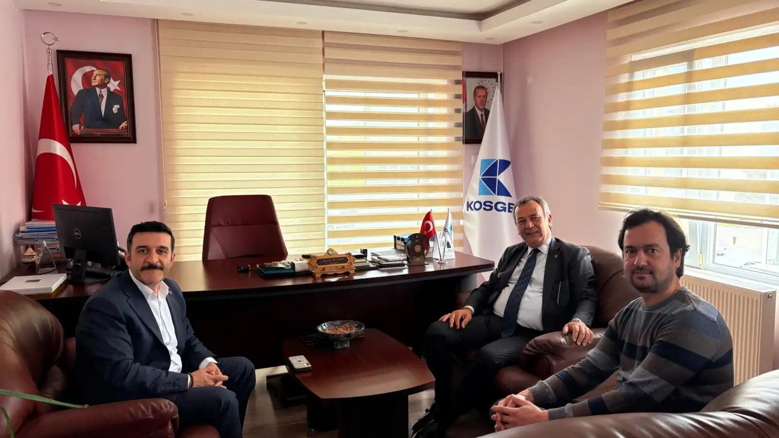 MİTSO Başkanı Reşit Özer’den KOSGEB Muğla İl Müdürü Bayram Ali Kukuş’a Ziyaret