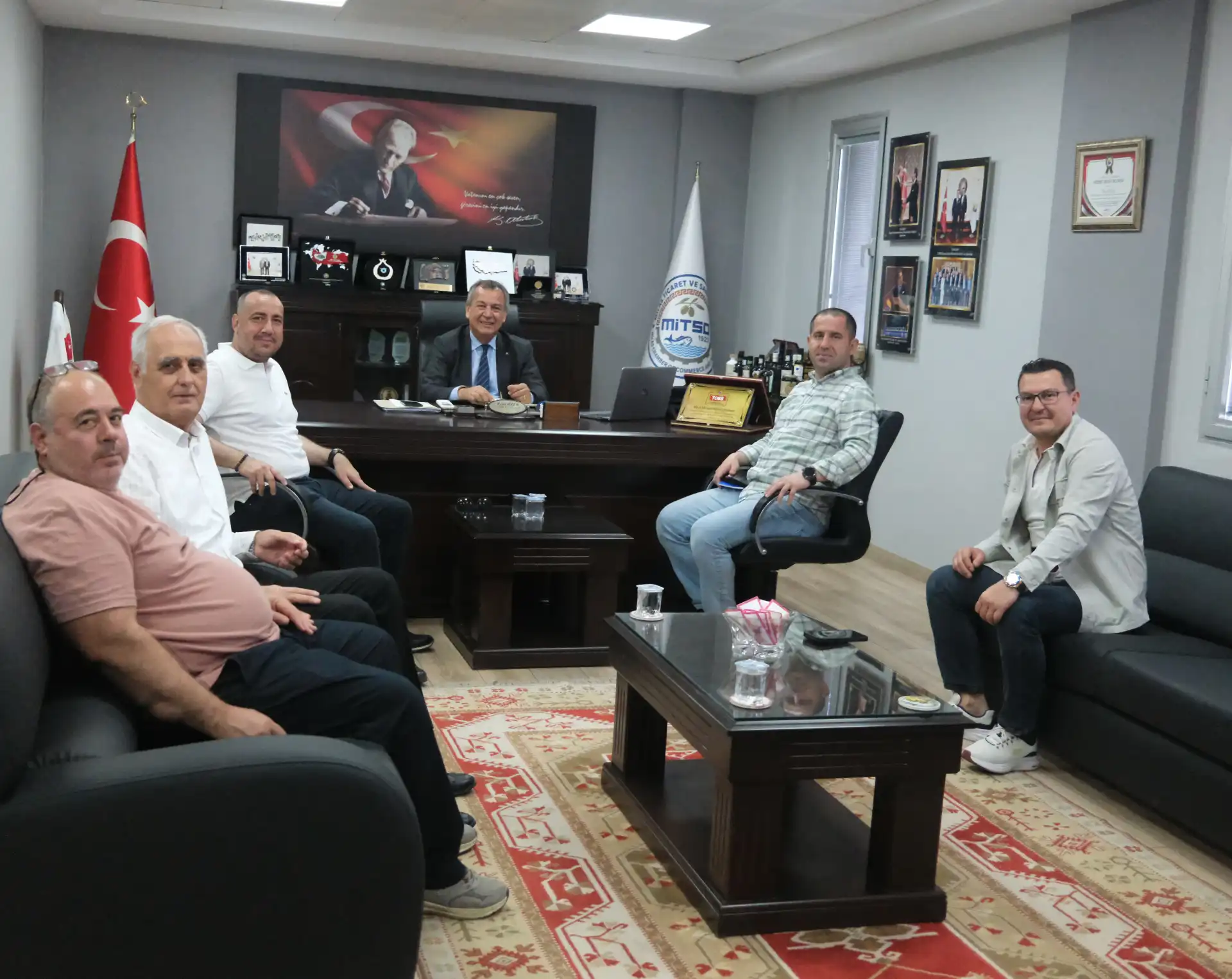 MİTSO’YA ORMAN TEŞKİLATINDAN ZİYARET