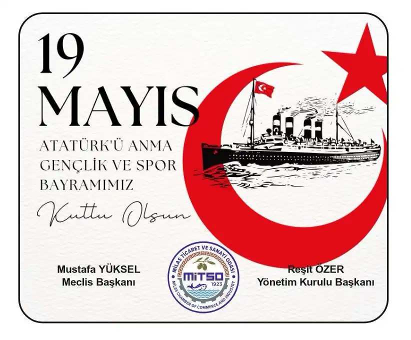 19 MAYIS ATATÜRK'Ü ANMA GENÇLİK VE SPOR BAYRAMIMIZ KUTLU OLSUN...