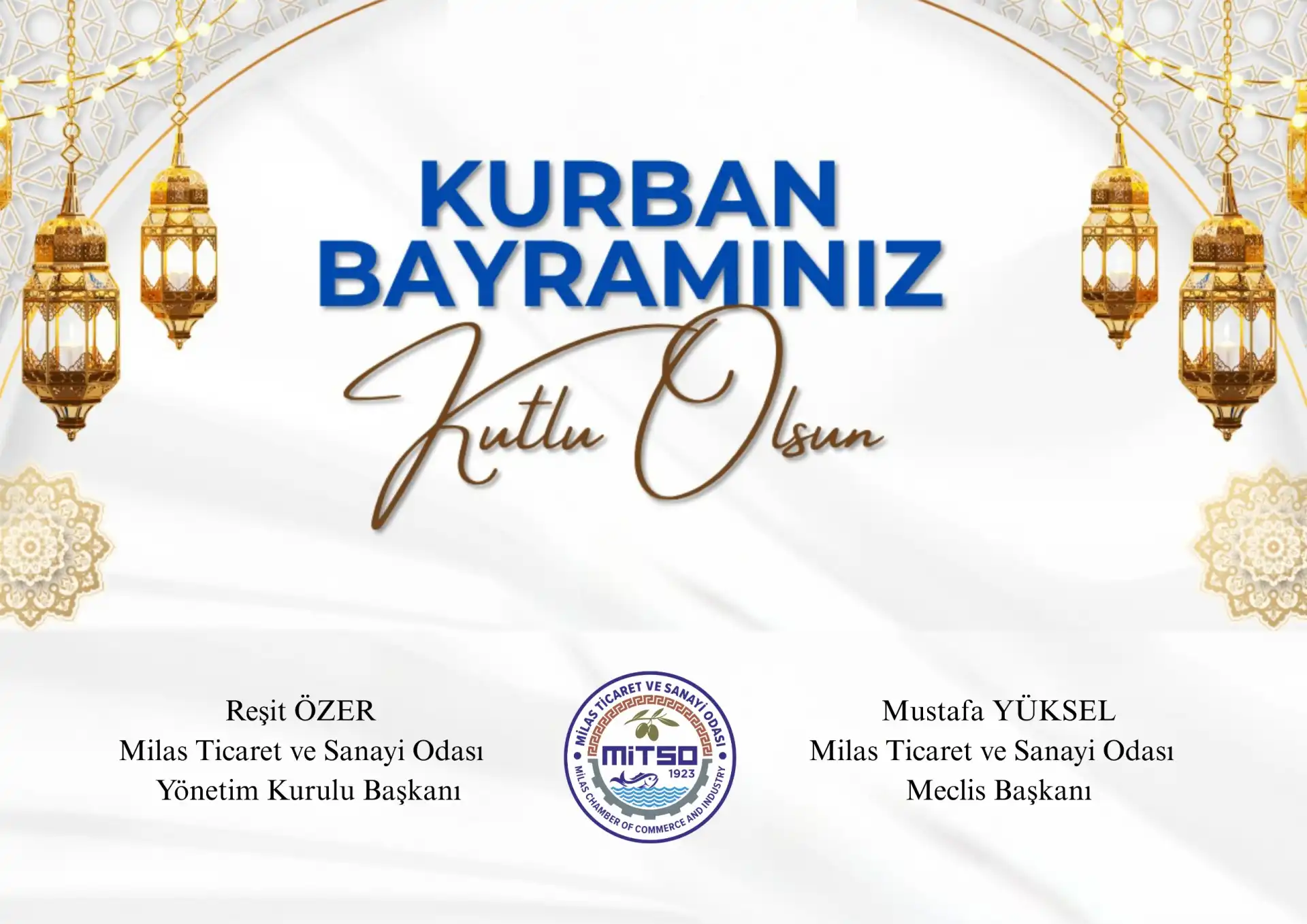 KURBAN BAYRAMINIZ KUTLU OLSUN ...