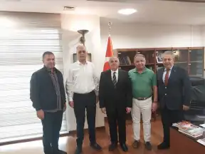 MİTSO Heyetinden Bişkek Büyükelçisi Dr. Mekin Mustafa Kemal Ökem’e Ziyaret