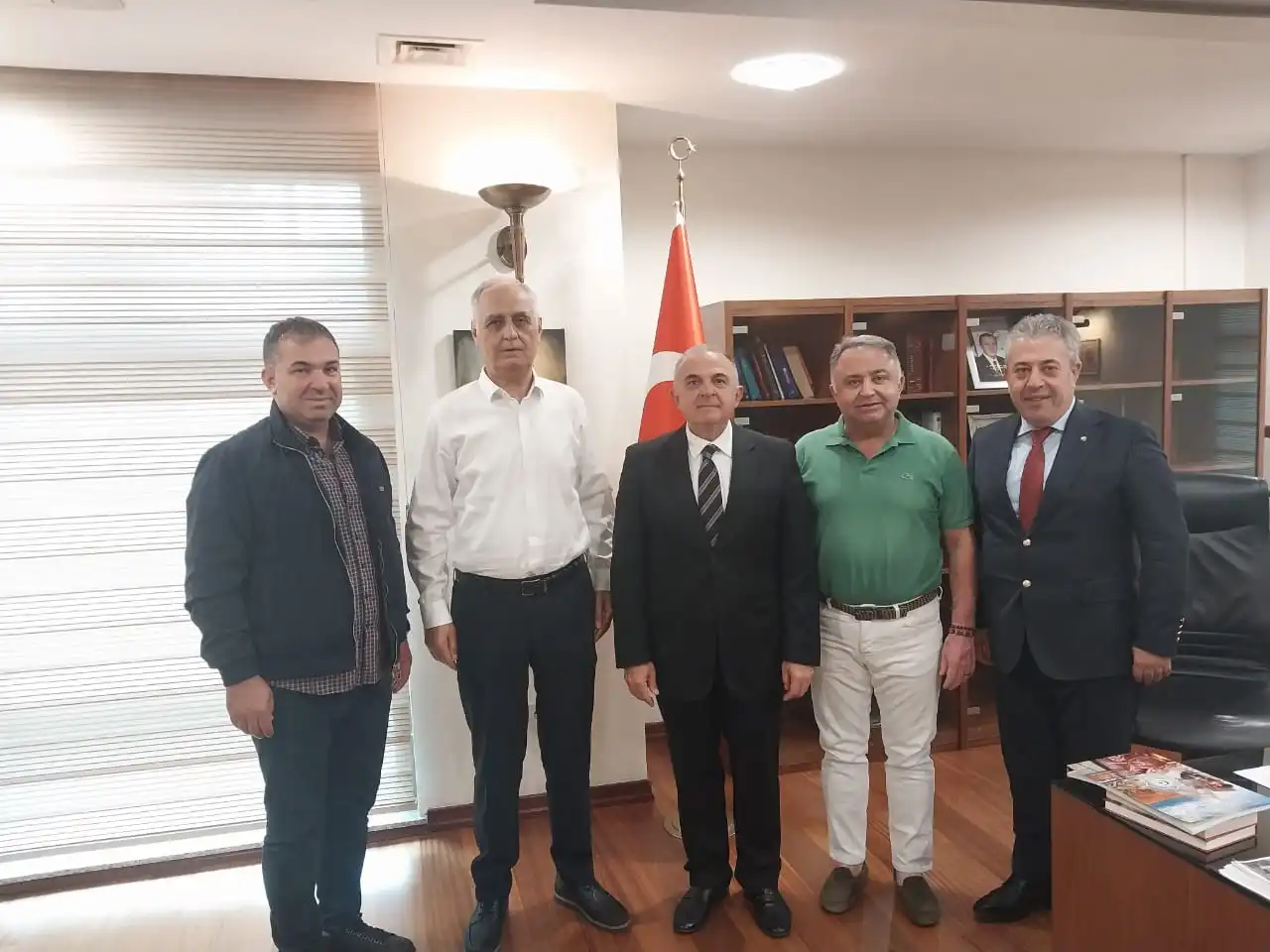 MİTSO Heyetinden Bişkek Büyükelçisi Dr. Mekin Mustafa Kemal Ökem’e Ziyaret