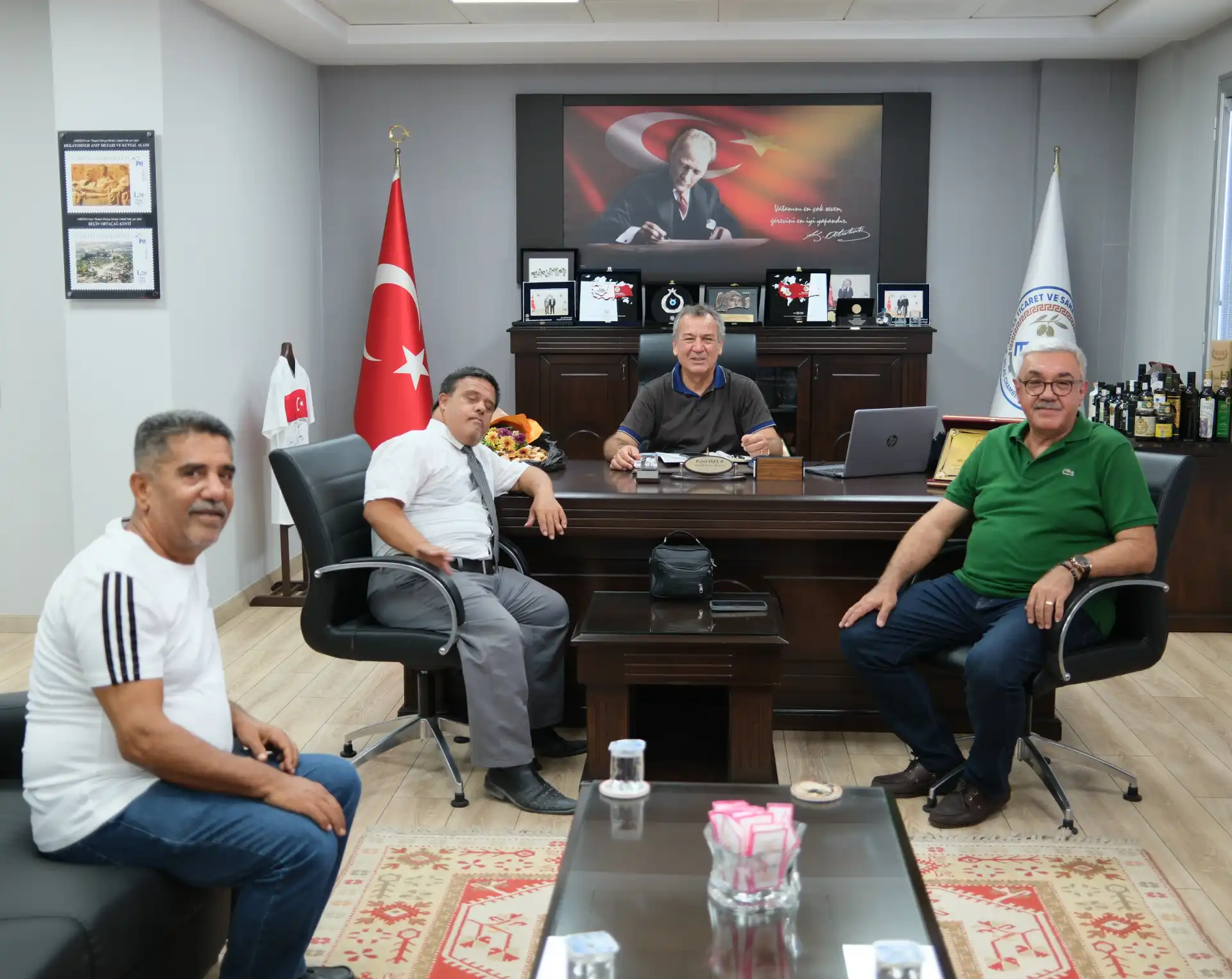 VISIT BY MAYOR SERKAN TO MİTSO - 2