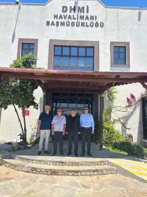 VISIT BY MİTSO TO THE MILAS-BODRUM AIRPORT DIRECTORATE