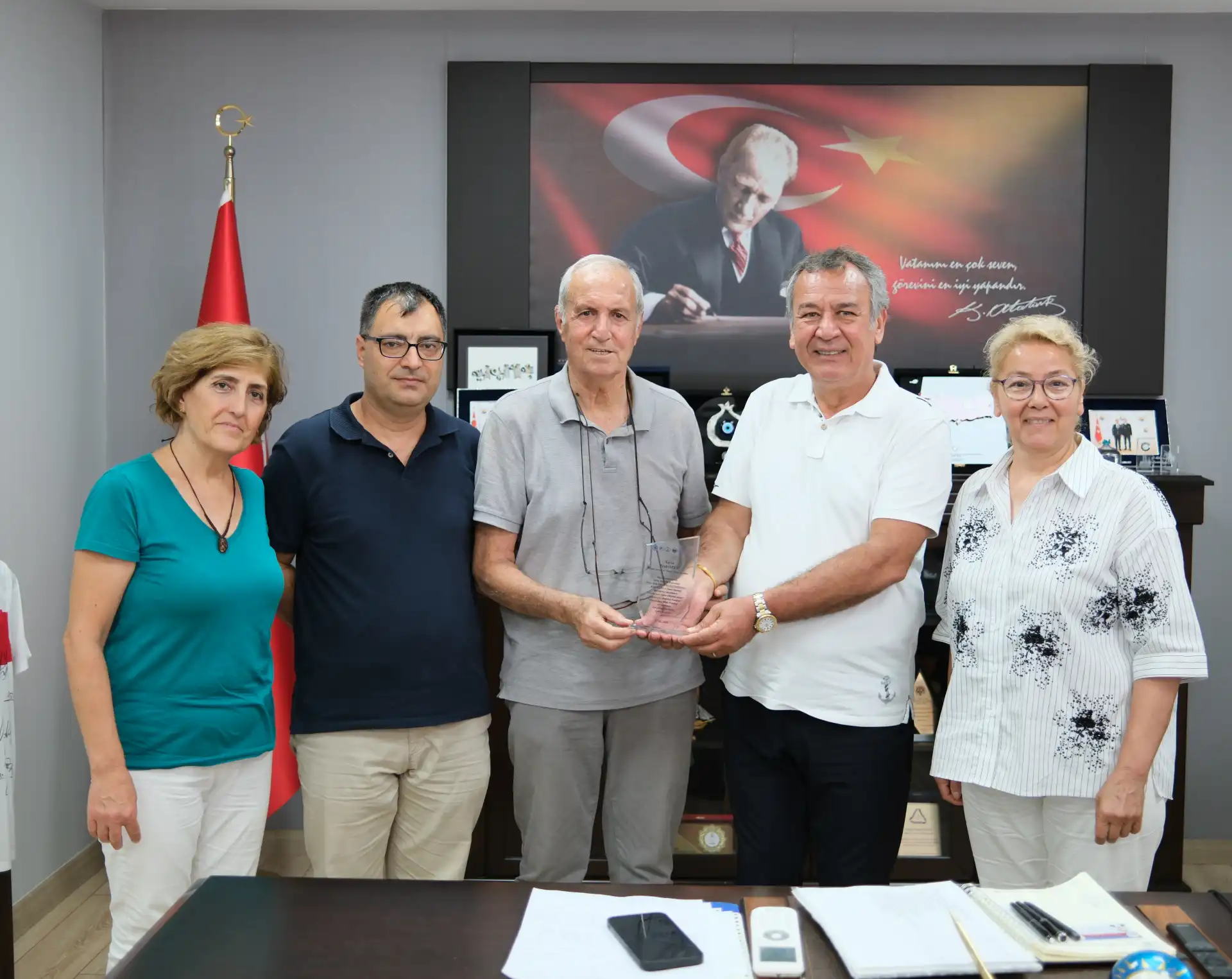 Karia Kültür ve Sanat Derneği’nden MİTSO’ya Teşekkür Ziyareti