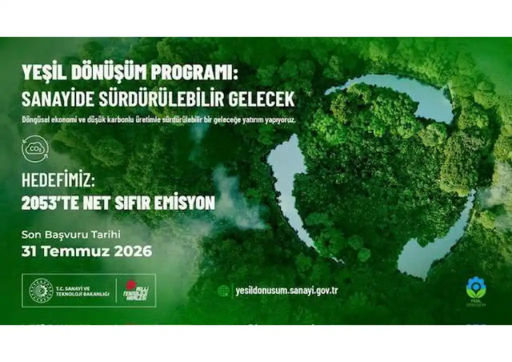 Yeşil Dönüşüm Programı Tanıtım ve Bilgilendirme Toplantısına Davet