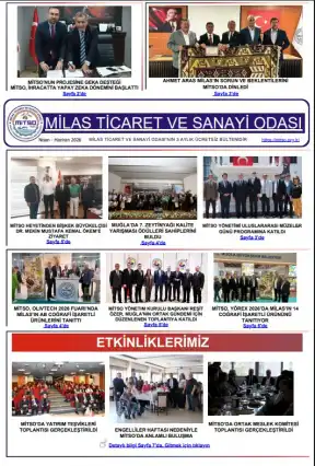 MİTSO’nun 2026 İkinci Çeyrek E-Dergisi Yayında