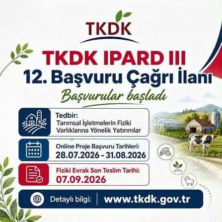 IPARD III Programı 12. Başvuru Çağrısı Kapsamında Basitleştirilmiş Maliyet Sistemi (BMS) Hakkında Bilgilendirme