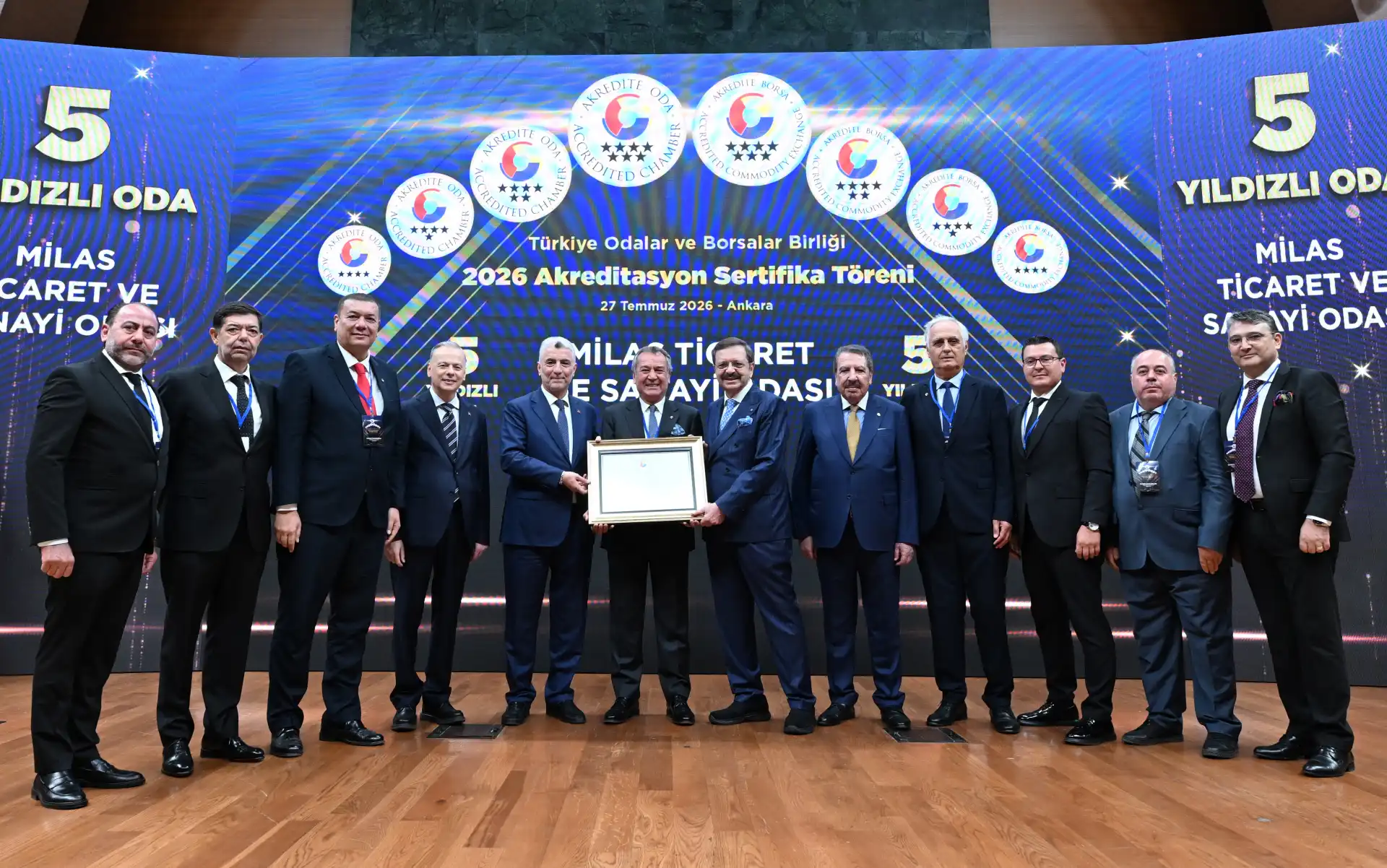 MİTSO, 5 Yıldızlı Hizmet Kalitesini Bir Kez Daha Tescilledi