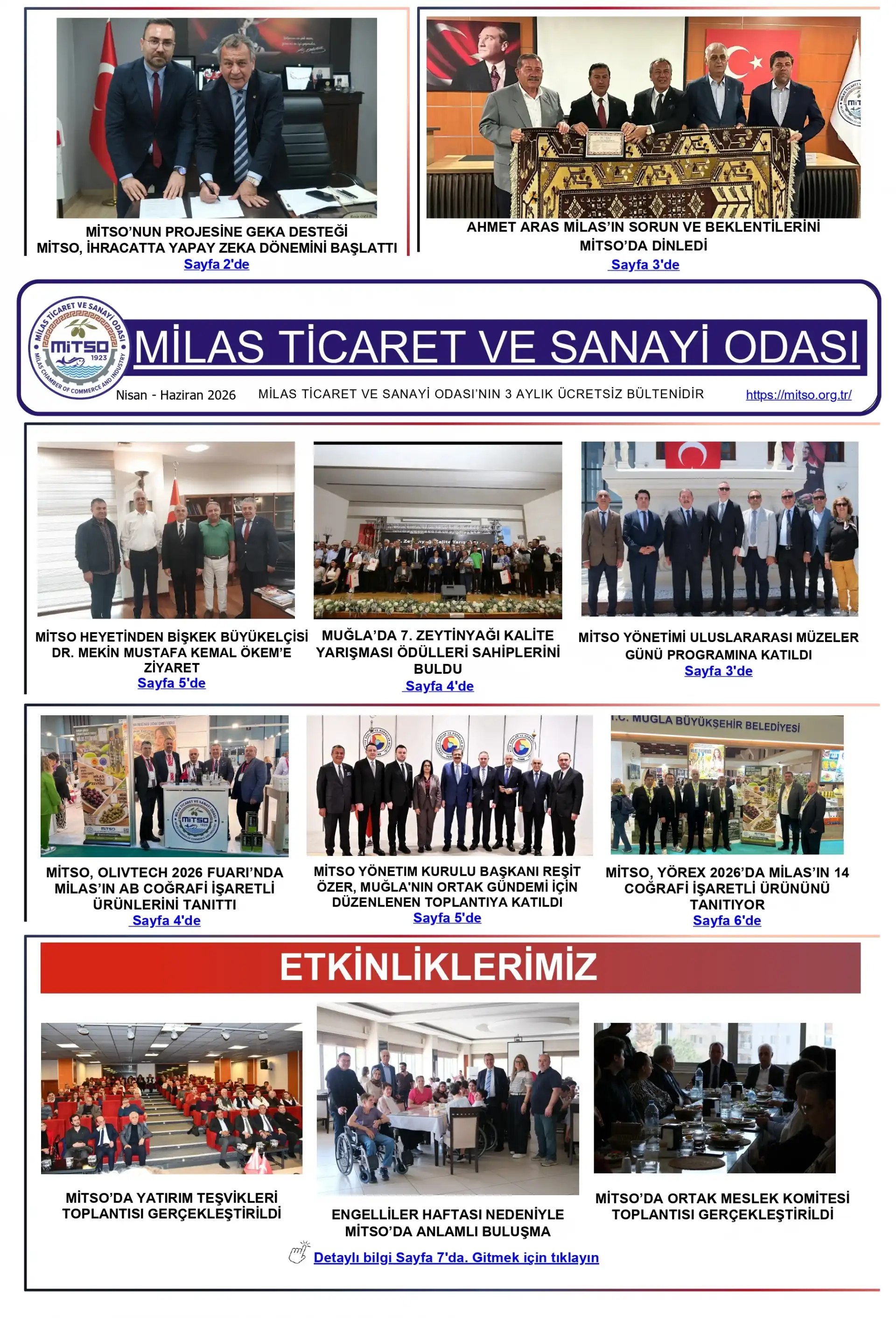 Nisan - Haziran 2026 B&uuml;lten